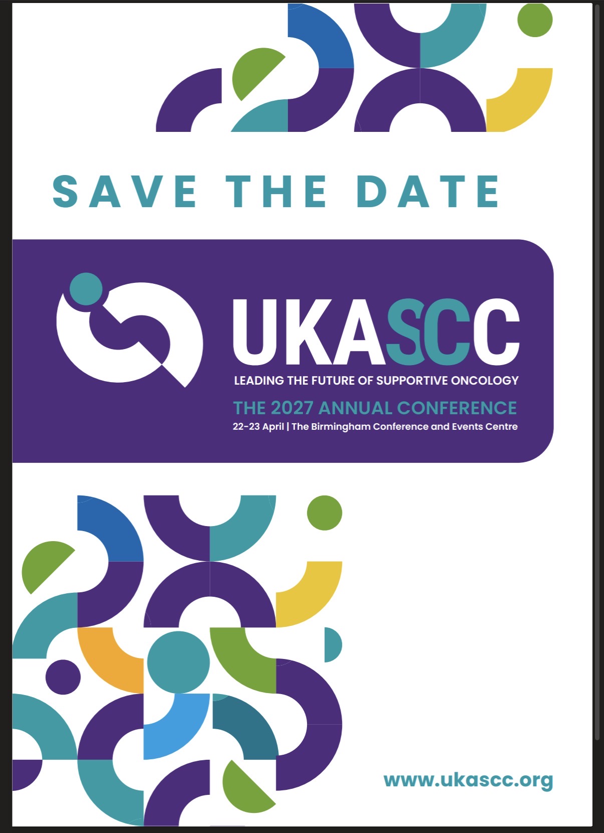 Save the Date - 22nd/23rd April 2027